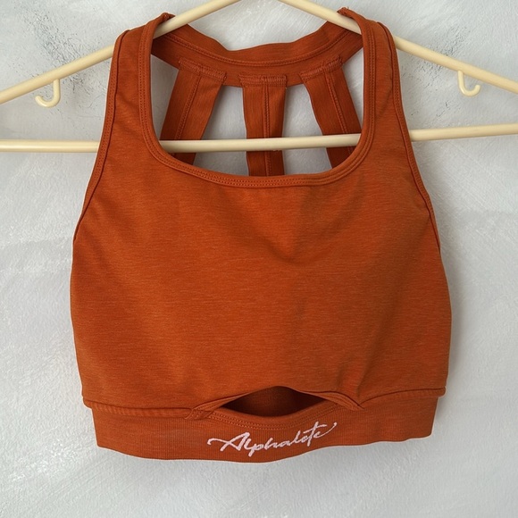 ALPHALETE Trinity Bra Women's High-Impact Seamless Bra Sz small Day Tripper - Picture 2 of 7